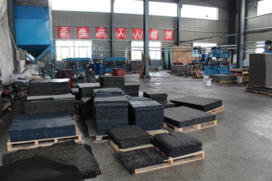 Second-time cut rubber rolls in requested size