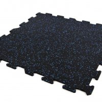 interlocking puzzle rubber tile