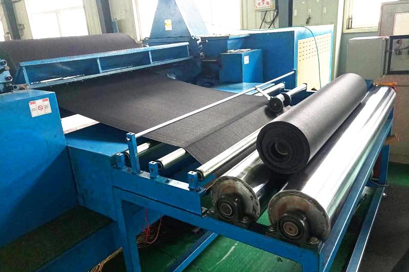 rubber rolls production